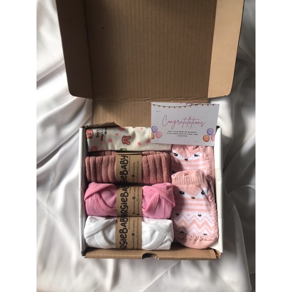 Baby Hampers Set  - Baby Hampers Premium Kado New Born Kado Bayi Paket Hampers Bayi GORGIEBABY-Sweet Hampers Pink