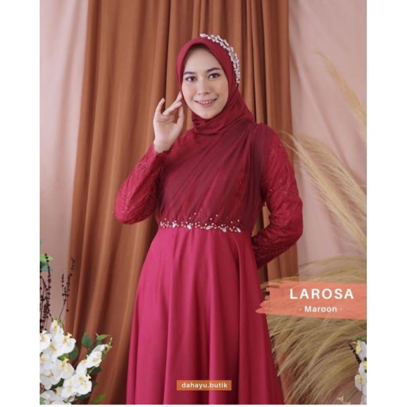 LAROSA DRESS // GAUN MUSLIMAH - GAUN PESTA MUSLIMAH - BAJU MUSLIMAH - BAJU PESTA PESTA - BAJU MUSLIMAH BUSUI - GAMIS MEWAH - DRESS PESTA - DRESS PREMIUM - DRESS PARTY - DRESS TERBARU - DRESS TERLARIS - GAUN PESTA BUSUI - GAUN PESTA BUMIL - GAUN NIKAHAN