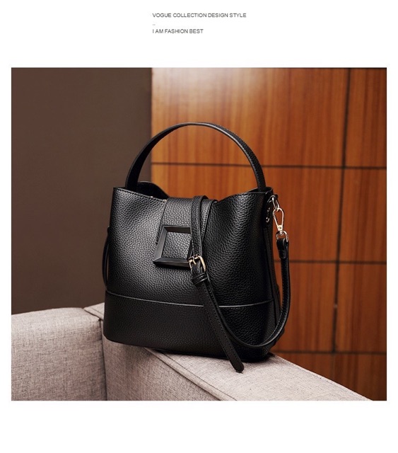 NEW Tas Sling Bag Stylish KUNCI-KOTAK Free 2 tali Selempang