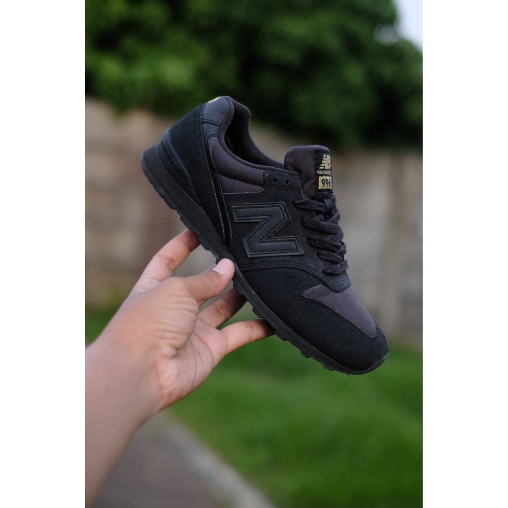SALE NEW BALANCE 996 FD Full Black Gold ORIGINAL