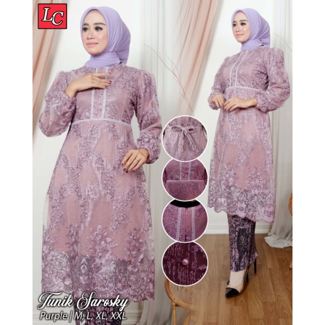 KEBAYA ORIGINAL // KEBAYA MODERN // TUNIK BUSUI SOROSKI // By Lefi Choto