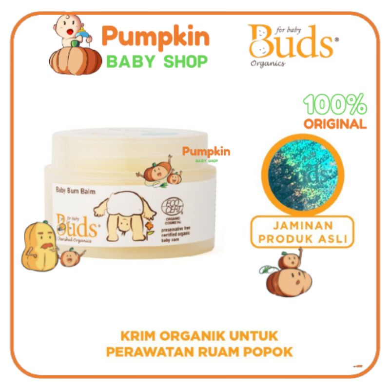 Buds Cherished Organics Baby Bum Balm 50ml