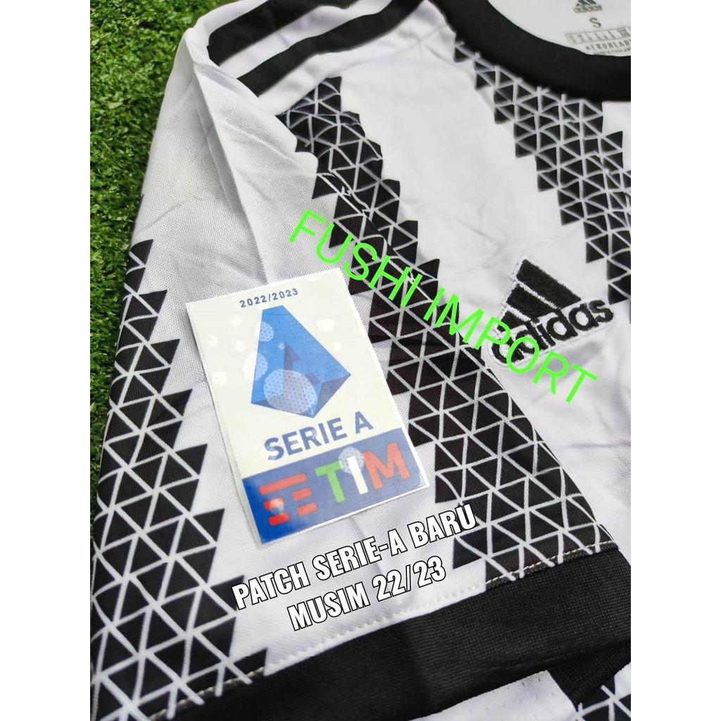 Jersey Baju Bola Juventus Home Full Patch 2022 2023 Grade Ori