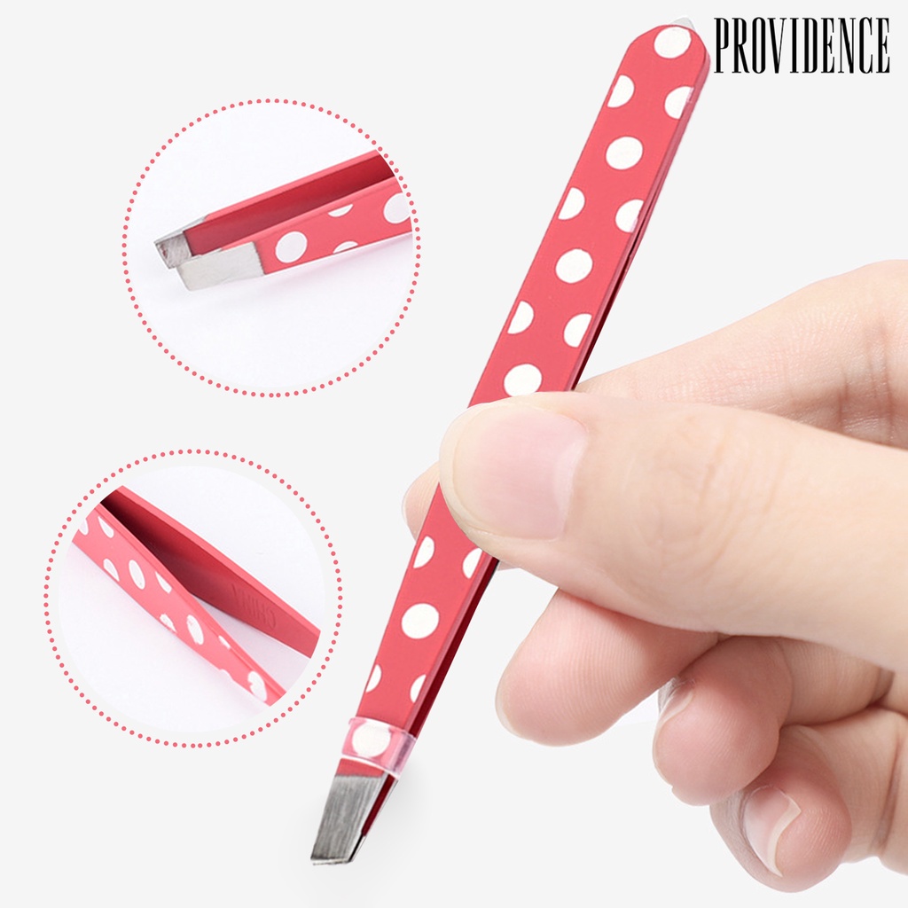 2pcs / Set Pinset Cukur Alis Bahan Stainless Steel Anti Slip Tahan Karat Untuk Wanita