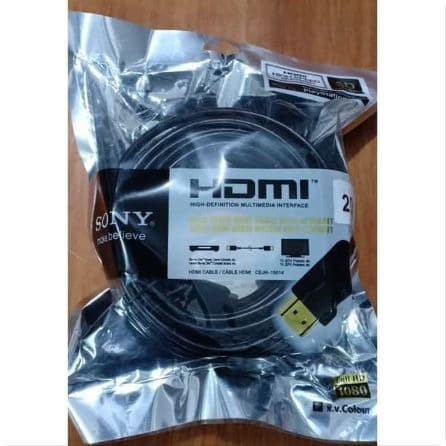 kabel HDMI SONY 20M Male To Male Gold Plate 20 Meter HDTV V1.4