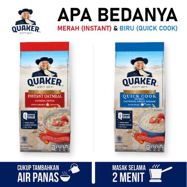 QUAKER Instant Oatmeal - QUAKER - Oatmeal