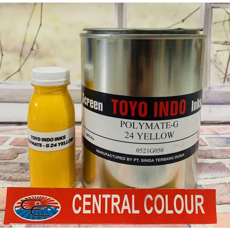 

Tinta Toyo Polymate-G 24 Yellow / Kuning Tinta Sablon Plastik - 500GR