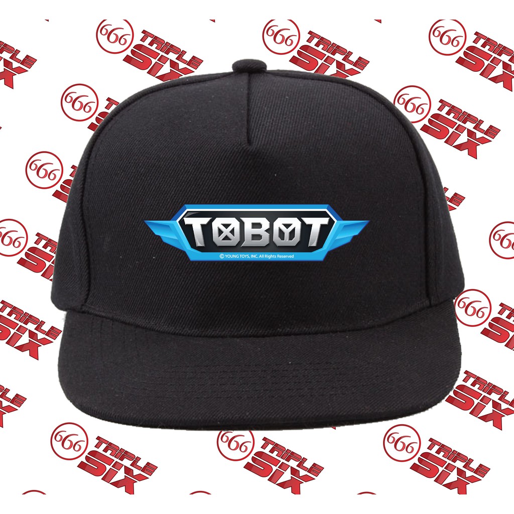 Topi Snapback Cotton Tobot young toys