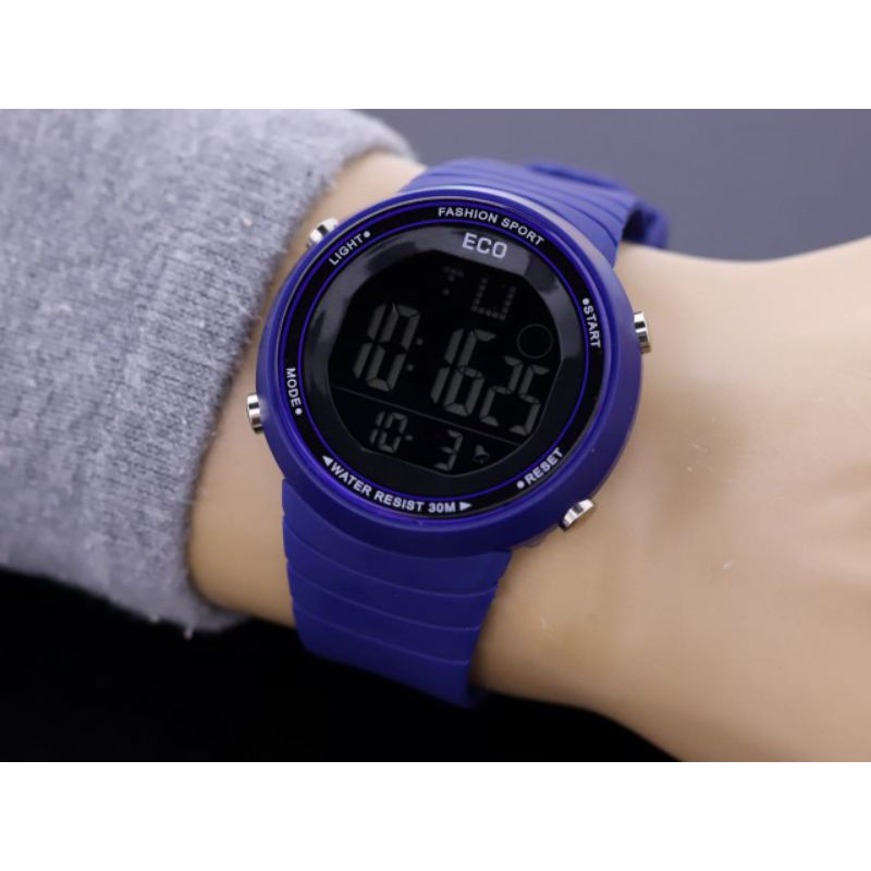 BEST SELLER | Jam tangan Pria Sport Terlaris/ Jam Tangan Rantai Tanggal aktif