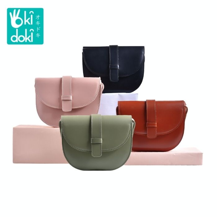 OKIDOKI Hand Bag Leather Asst D013-1 Sw - Tas Selempang Wanita