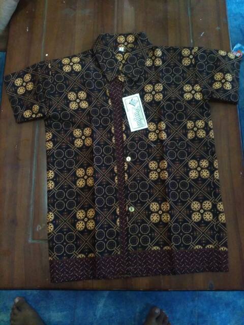 TERMURAH! Kemeja Batik Anak Laki-laki usia 4-10 tahun - Souvenir Jogja