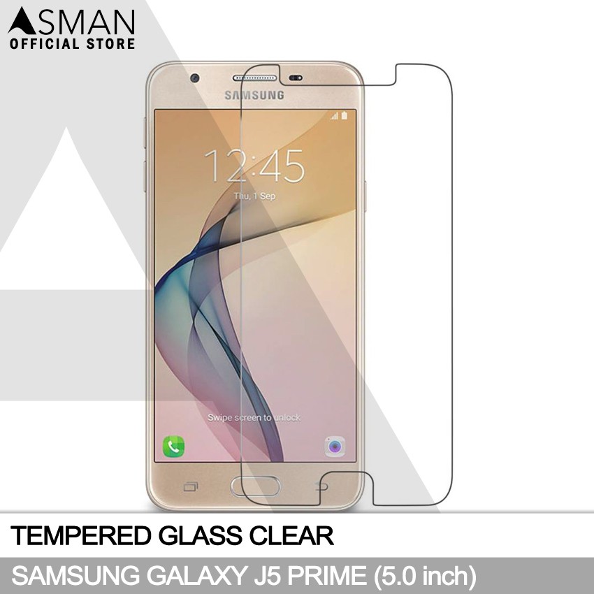 Tempered Glass Samsung Galaxy J5 Prime (5.0&quot;) | Anti Gores Pelindung Layar Kaca - Bening