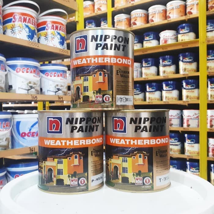 CAT TEMBOK NIPPON WEATHERBOND 1 LITER