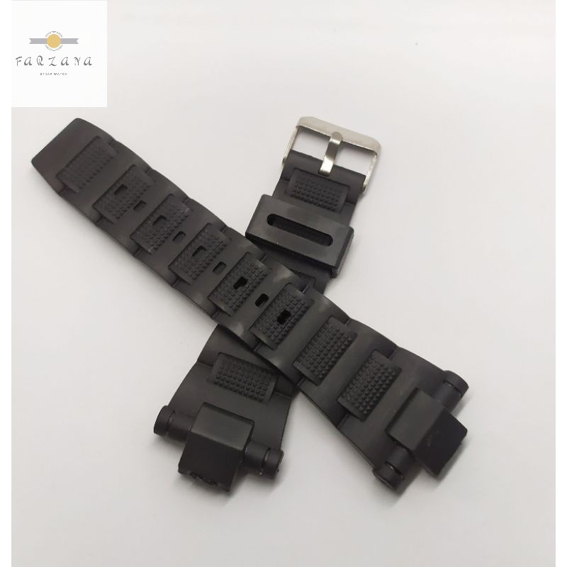 Strap By Farzana Tali Strap Jam Tangan G-Shock Gun Metal G-8600 G8600 G 8600 GST-8600 GST8600 GST 86