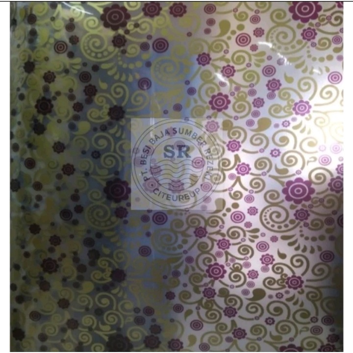 FIBER / PLASTIK PENUTUP PAGAR MOTIF BATIK
