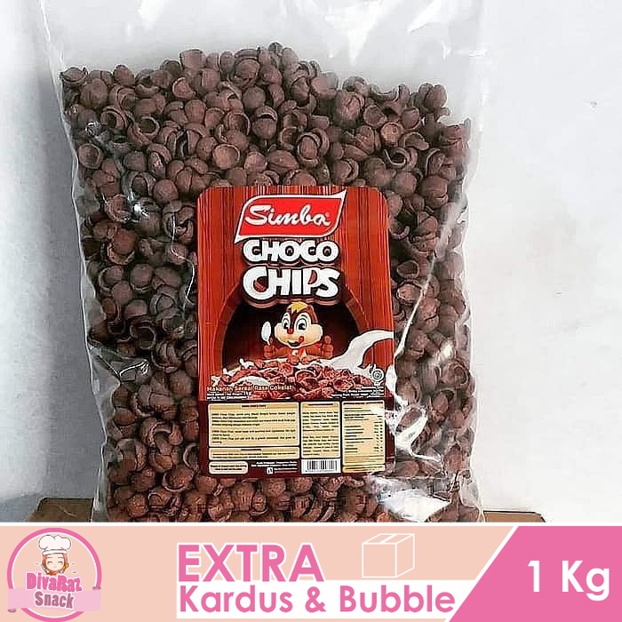 

[1Kg] Koko Krunch Coklat / Choco Chips Simba Stroberi - Divaraz Snack makanan ringan jajanan jadul cemilan snack kiloan