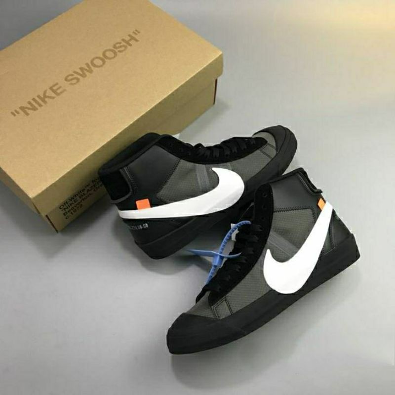Off White X Nike Blazer Mid Grim Reaper Premium Quality
