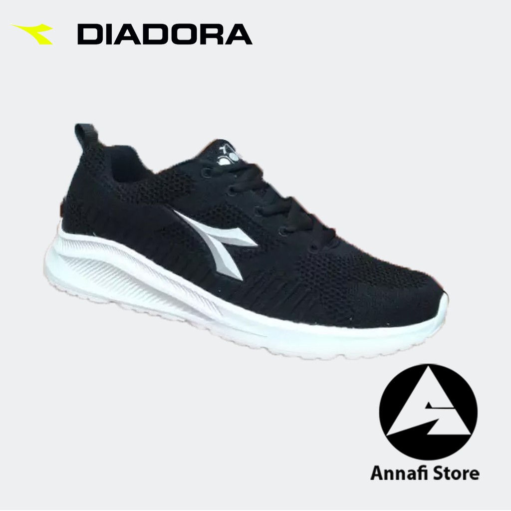 JUAL SEPATU RUNNING PRIA DIADORA JOULE DIAX9F0701BK HITAM ORIGINAL