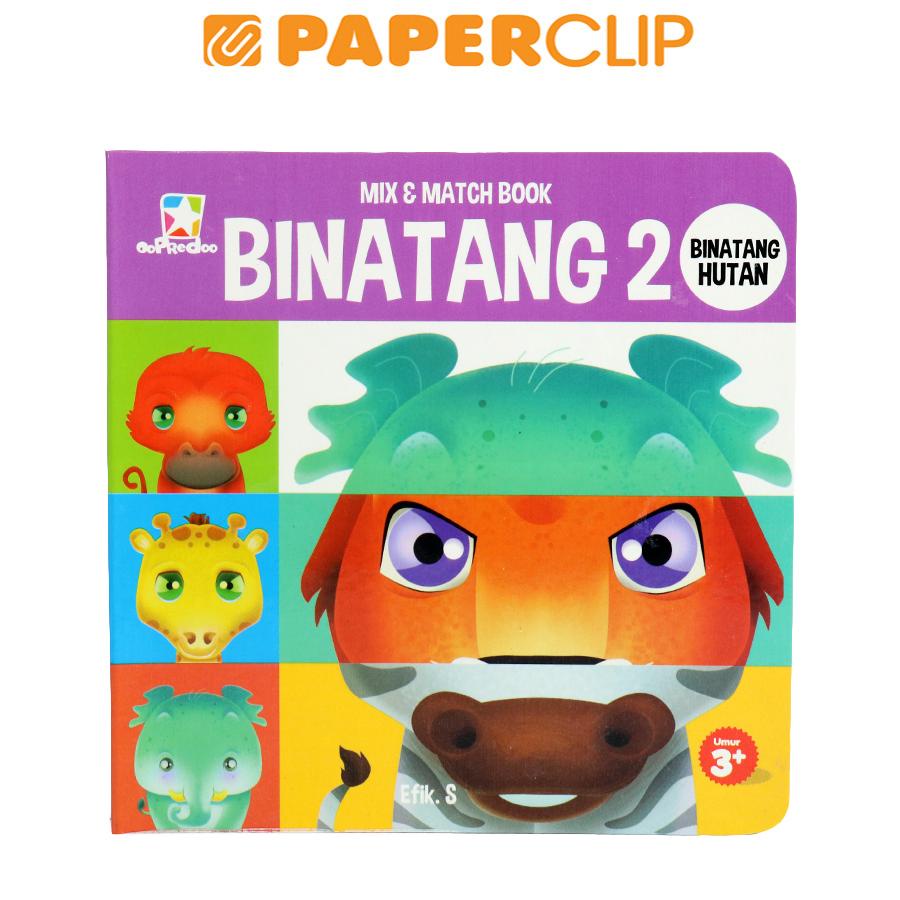 MIX & MATCH BOOK: BINATANG 2 (BINATANG HUTAN)