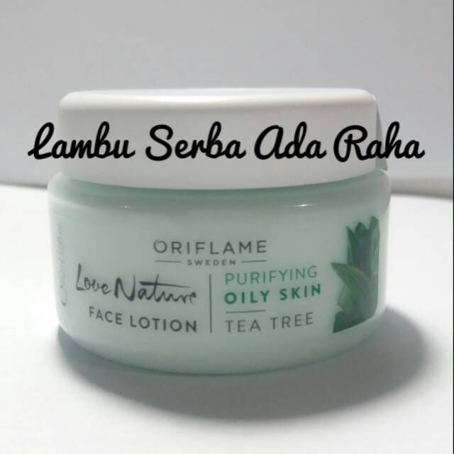 Oriflame Love Nature Face Lotion Tea Tree
