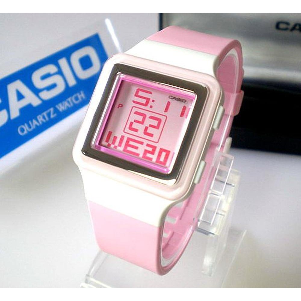 Jam Tangan Casio Poptone Original Wanita LDF 20 4A