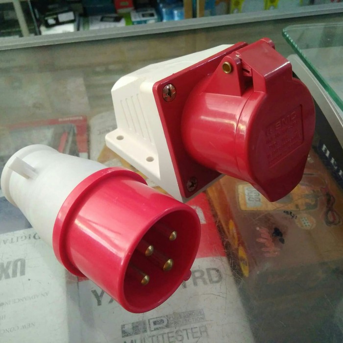 Jual Steker Genset plus Stop kontak OB tempel 4 pin 3P+E 32A RRC ...