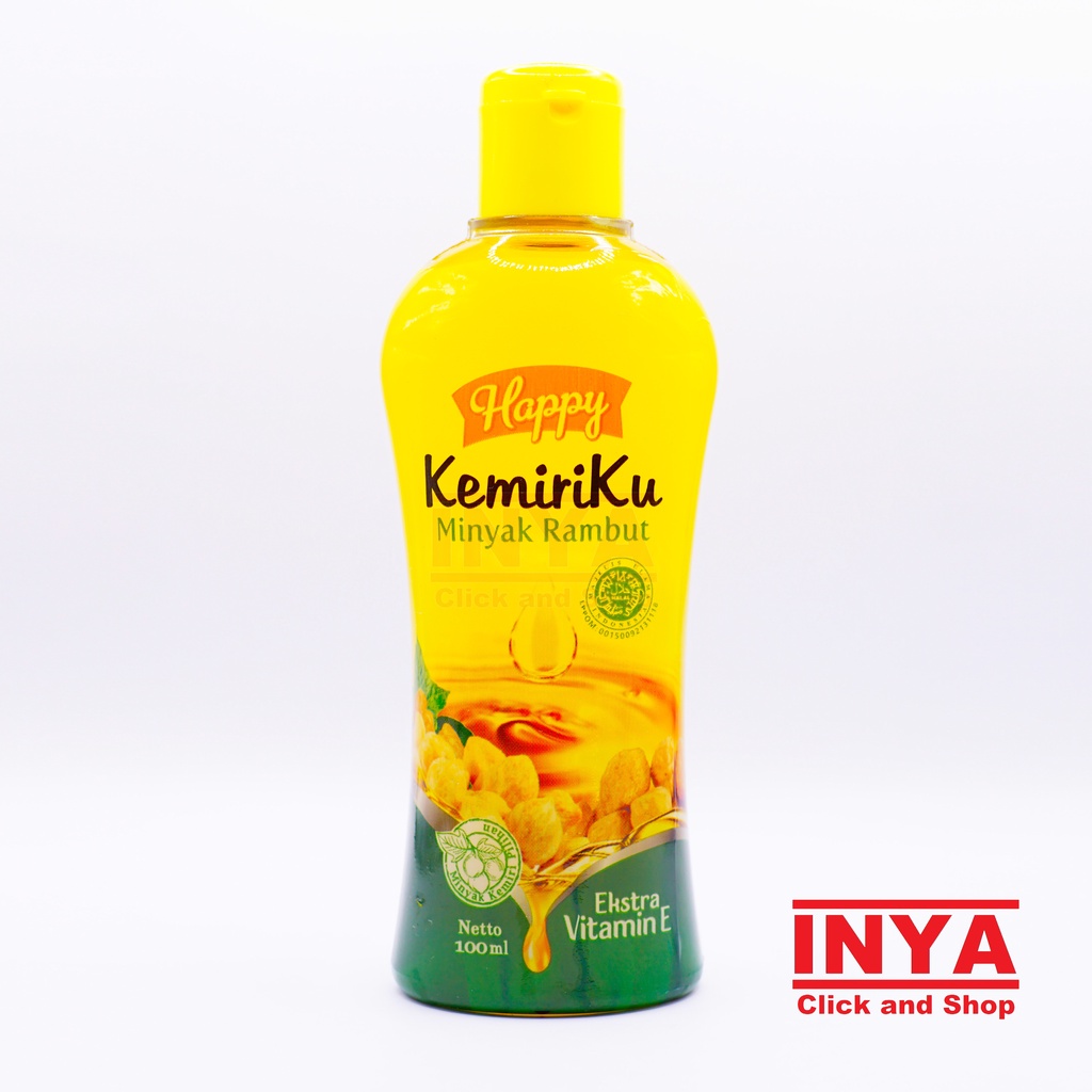 Minyak Kemiri HAPPY KEMIRIKU 100ml Perawatan Rambut