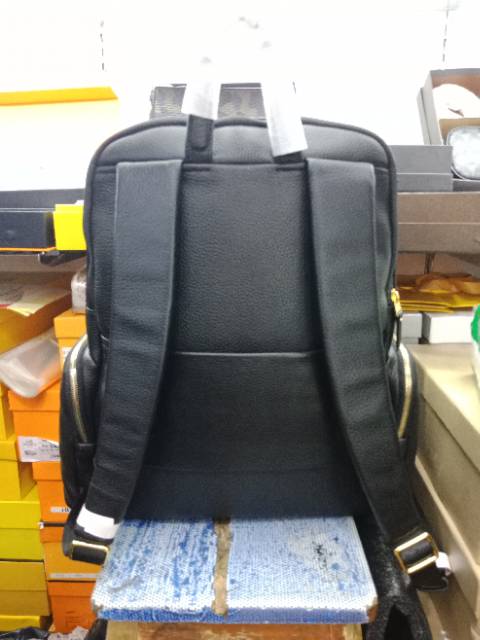 Tumi Kulit Calais Backpack Leather Mirror Quality