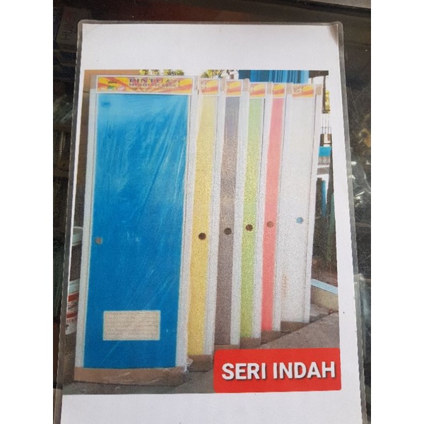 Pintu Kamar Mandi PVC Bahan Tebal ILUVA, Lengkap Dengan Kusen-5