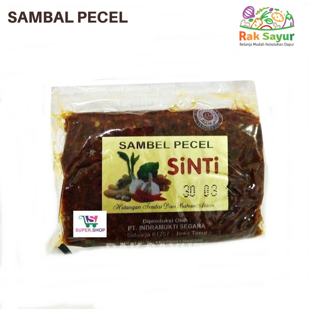 

Sambal Pecal Sinti 100gr Bumbu Pecal Siap Saji Praktis Padang