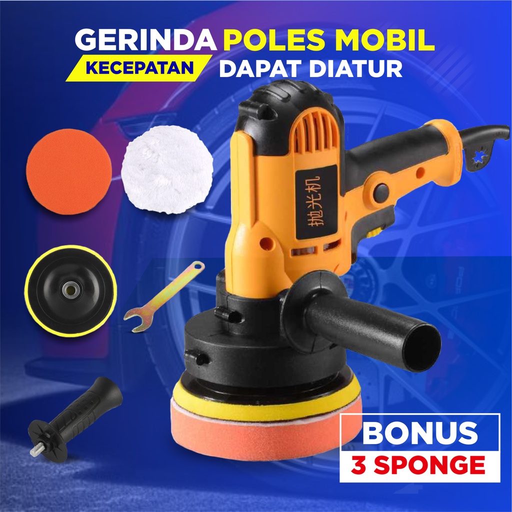Gerinda Poles Body Mobil Waxing Machine Poles Body Mobil 220V 700W Poles Mobil