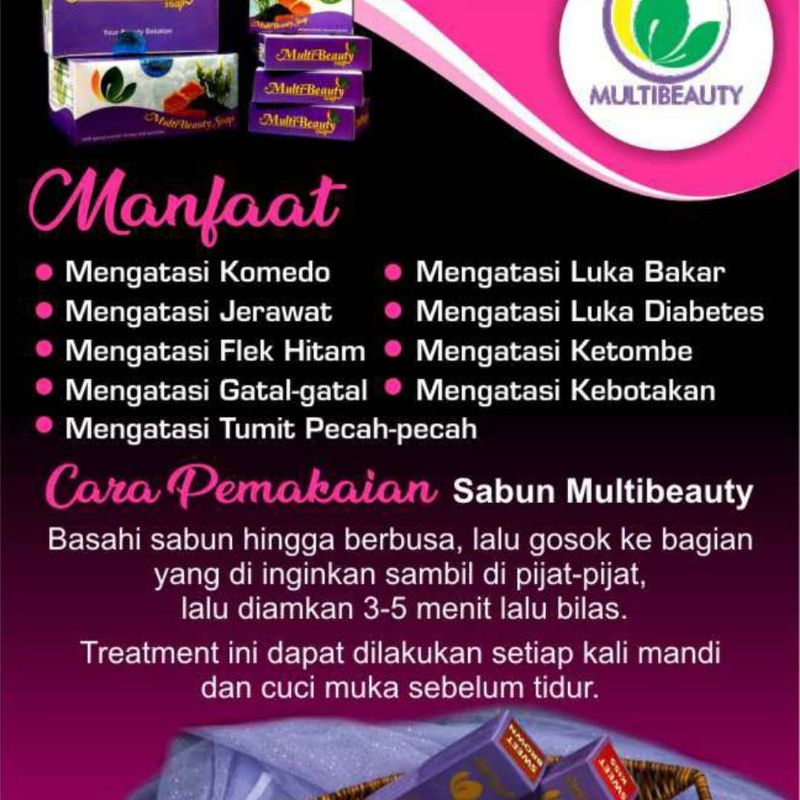 Multi beauty soap