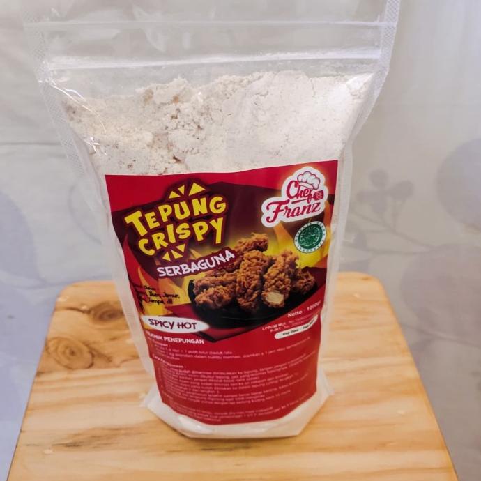 

Rasa Hot Spicy Tepung Crispy Serbaguna Siap Pakai Fried Chicken Dll