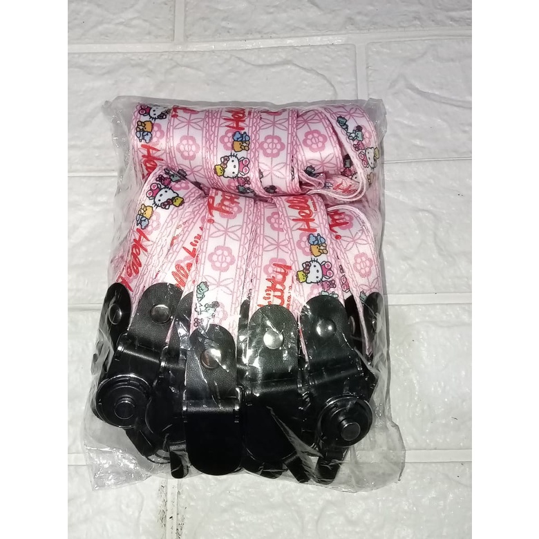 [ISI 25PCS] GROSIRAN TALI GANTUNGAN MOTIF HELLO KITTY TERMURAH HIGH QUALITY