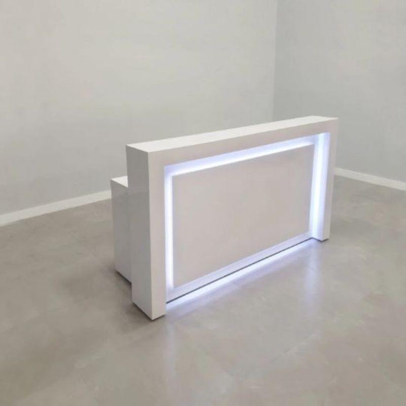 meja kasir minimalis meja resepsionis minimalis bahan HPl Taco