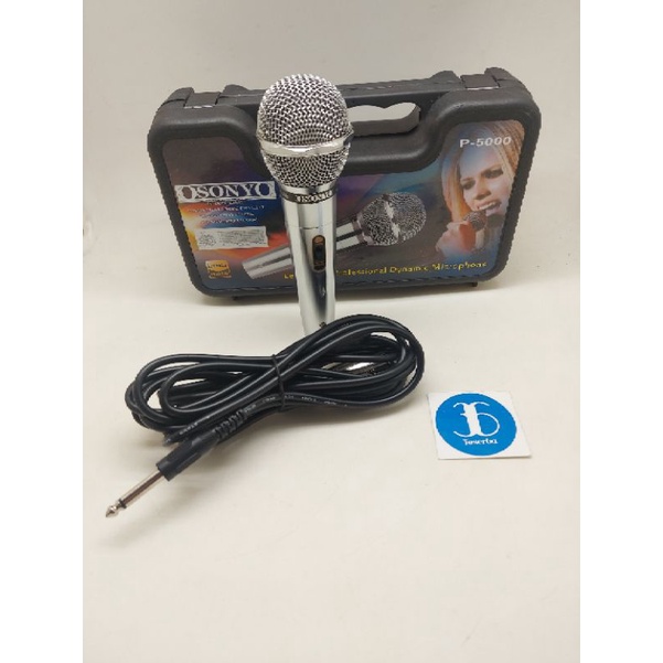 Microphone Kabel Mic Kabel Mikropon Kabel oSONYo Mic Murah P 5000