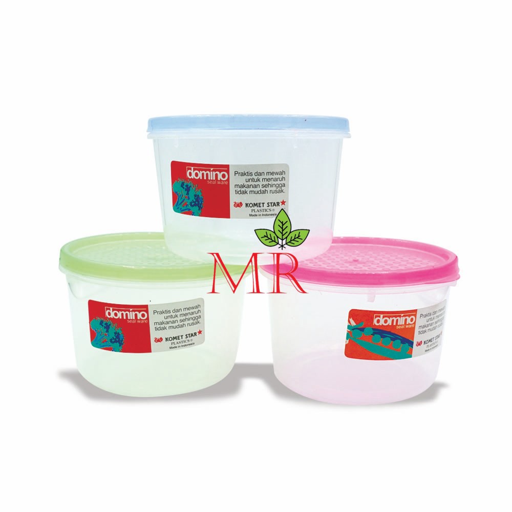 Toples Plastik 350 ml Domino
