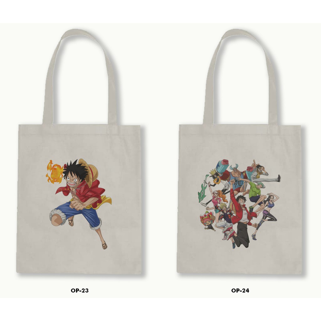 TOTE BAG BLACU 30X40 - ONE PIECE.03