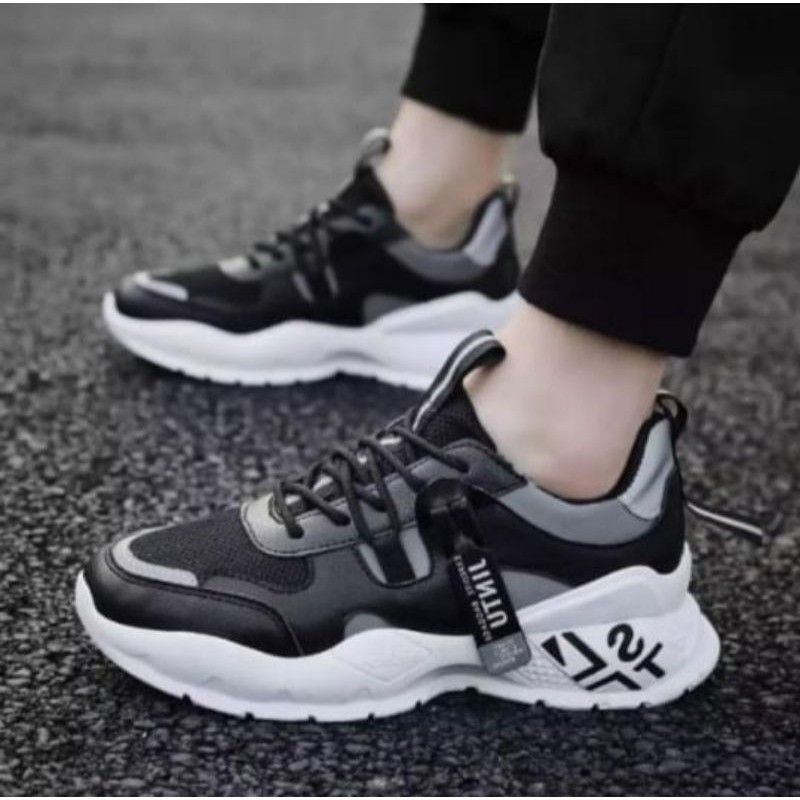 TmO - 8.8 Sale sepatu pria sneakers running fashion JintuMan sporty/sepatu sneakers tali termurah dan trendy bisa cod