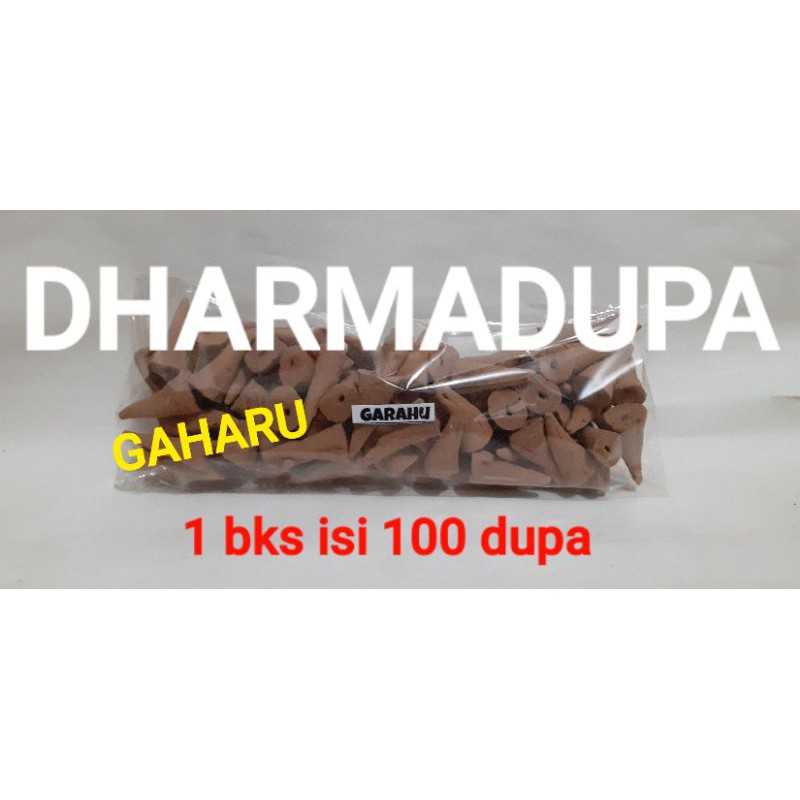 DUPA HIO KERUCUT WANGI GAHARU ASAP NGALIR BAWAH 100 PCS