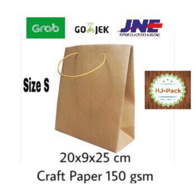 

Paperbag Pembelian kelipatan 20/50pcs Paperbag S 20x9x25 Tas Kertas Shopping Bag Goodie Bag Tas Belanja Souvenir Hampers