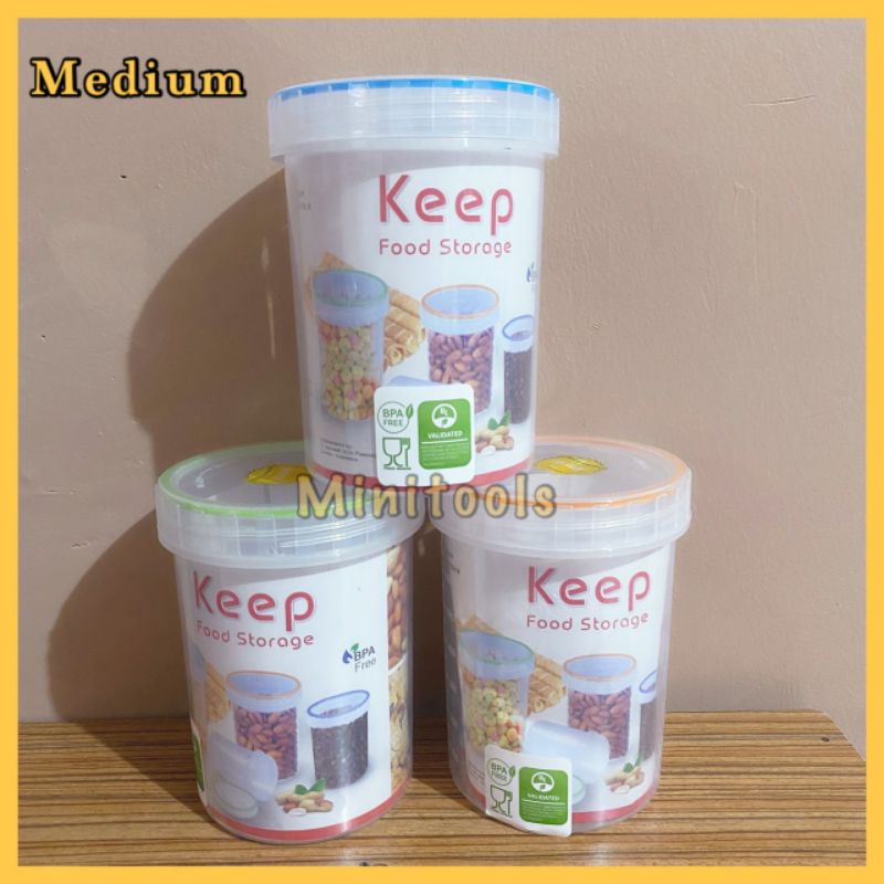 Toples Makanan Keep Shinpo SIP 352 / Toples Kue / Toples Dapur