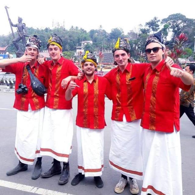 Kemeja tenun paruki original full lapisan