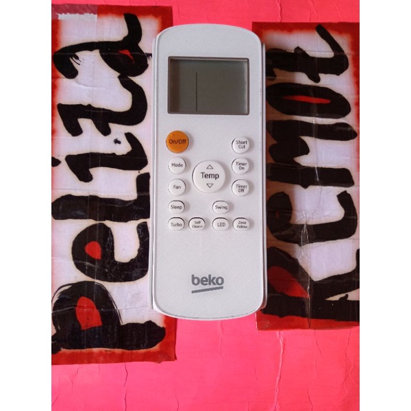 remot AC Beko R32 inverter terbaru original terlengkap