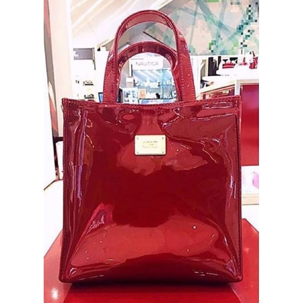 SK-II SK2 SK II SK 2 SKII Red Glossy Bag Tote Bag