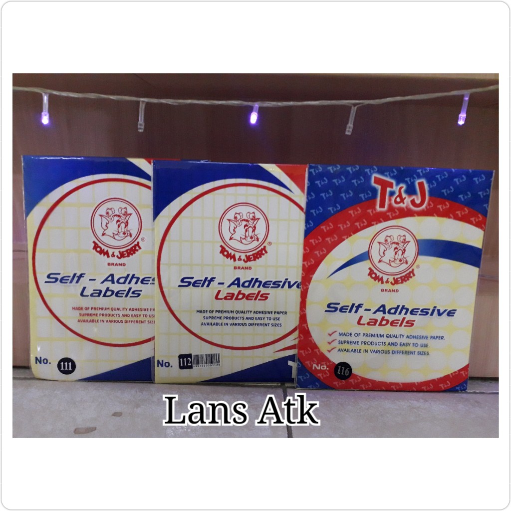 

Label Harga Tom&Jerry No.111, No.112,dan No.116