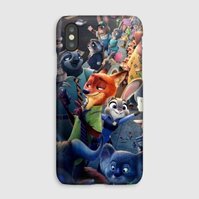 CUSTOM CASE PREMIUM ZOOTOPIA XIAOMI MI8 MI 8LITE MI A2 LITE NOTE7 iphone 8 iphone X SE f9 f9pro