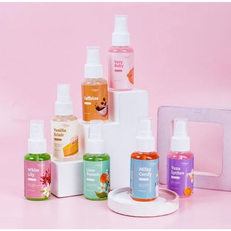 Body mist holigrels