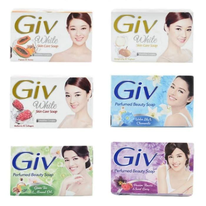 GIV SOAP SABUN MANDI BATANG 76 GRAM MURAH