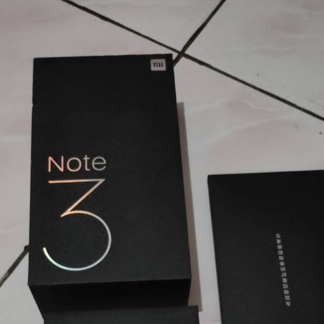 Xiaomi Mi note3 Bekas